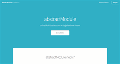 Desktop Screenshot of abstractmodule.com