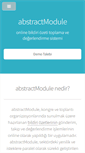Mobile Screenshot of abstractmodule.com